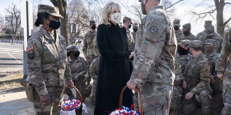 There is news that Trump will become president again, the Capitol building is guarded by thousands of soldiers