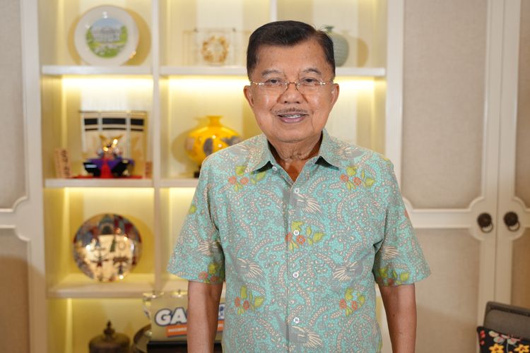 Wakil Presiden ke-10 dan ke-12 RI Jusuf Kalla dalam wawancara khusus dengan Gaspol! Kompas.com.