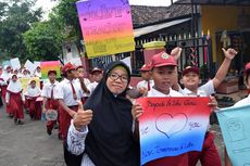 Ratusan Siswa SD di Gresik 