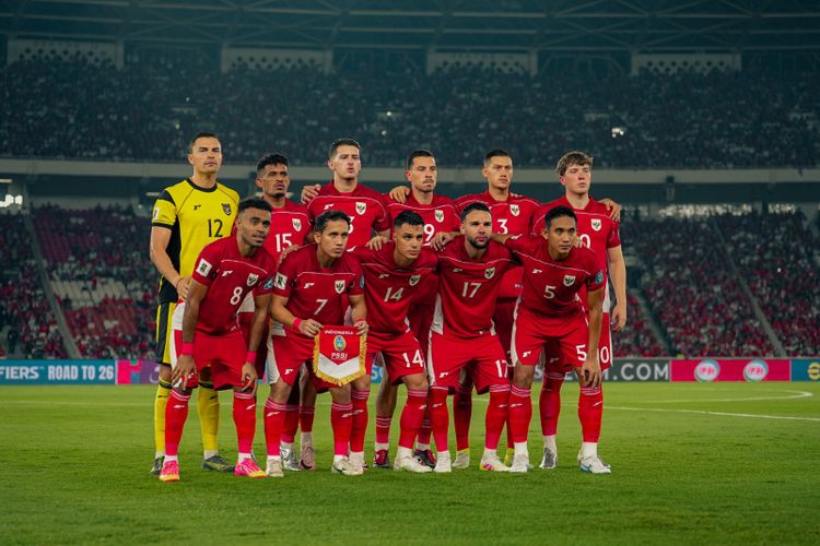 Timnas Indonesia. Peringkat FIFA terbaru.