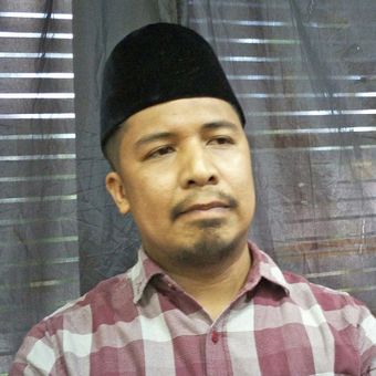 Wakil Sekretaris Jenderal Federasi Serikat Guru Indonesia (FSGI) Satriwan Salim di Kantor LBH Jakarta, Minggu (3/12/2017).