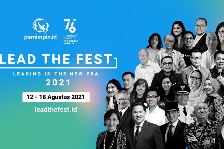 Pemimpin.id, yayasan non-profit yang tujuan membentuk ekosistem pemimpin inklusif di Indonesia, menggelar Lead the Fest (LTF 2021) dengan tajuk ?Leading in The New Era?.