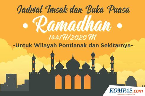 Jadwal Imsak dan Buka Puasa di Pontianak dan Sekitarnya Selama Ramadhan 2020