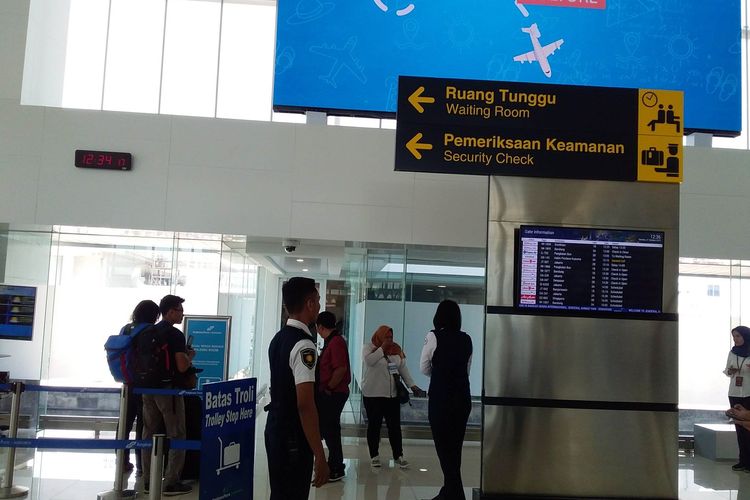 Suasana Bandara Jenderal Ahmad Yani Semarang