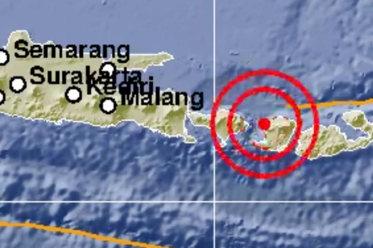 Gempa bumi bermagnitudo 5.7 mengguncang wilayah Nusa Tenggara Barat, Kamis (6/12/2018) pagi.