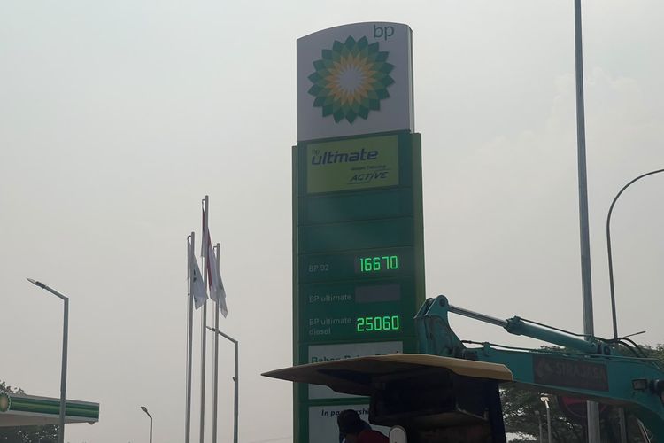 Ilustrasi SPBU BP yang ikut menaikkan harga pada 10 Juni 2026.