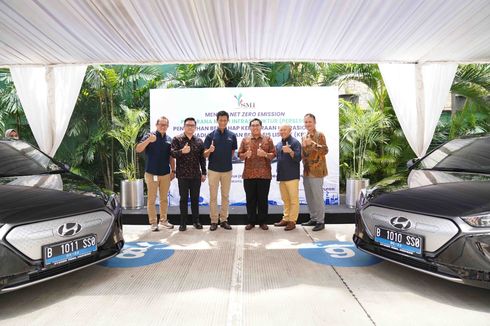 Dukung Net Zero Emission, PT SMI Gunakan Mobil Listrik