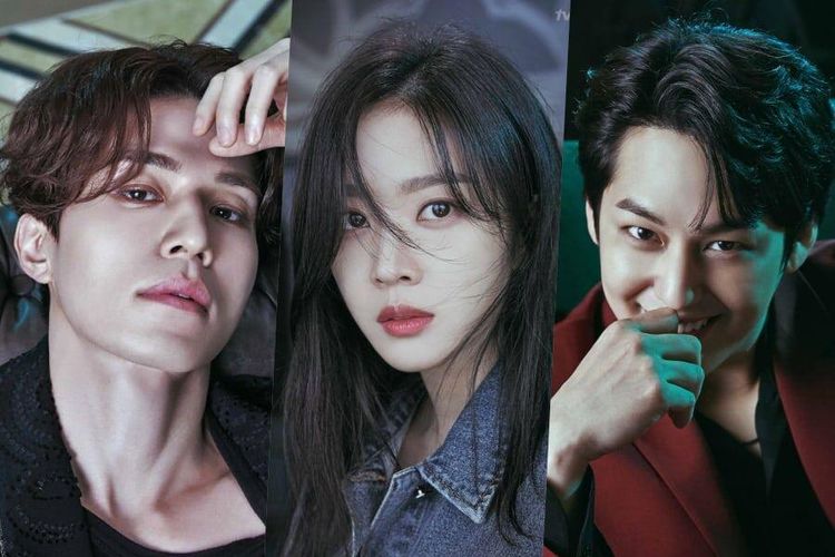 Lee Dong Wook, Jo Bo Ah, dan Kim Bum dalam drama Korea Tale of the Nine Tailed