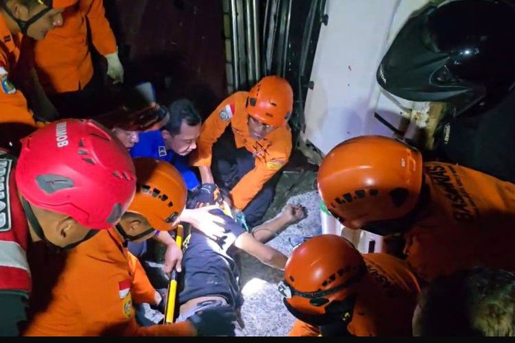 Sopir Truk Elpiji Terjepit Badan Kendaraan di Jalan Siaga Balikpapan, Evakuasi Kilat Berlangsung Dramatis