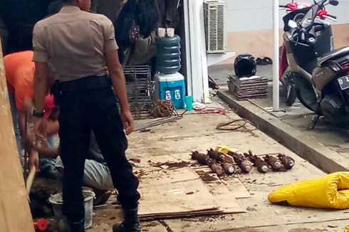 Mortir yang Ditemukan di Rumah Warga Bandung Diperkirakan Lebih dari 10