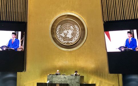 Indonesian President Jokowi Urges Equal Access to Covid-19 Vaccine in UN Address