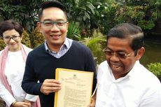 Idrus Marham Perlihatkan SK Dukungan Golkar ke Ridwan Kamil