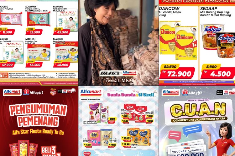 Promo Alfamart Hari Ini 17 April 2026, Cashback Rp 20.000 untuk Produk Frozen Food