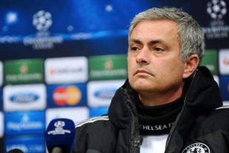 Manajer Chelsea Jose Mourinho.