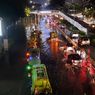 Jalan Sudirman Masih Dilanda Banjir hingga Sabtu Malam
