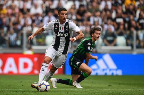 Juventus Vs Sassuolo, Ronaldo Punya Waktu Favorit untuk Cetak Gol