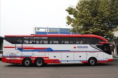 PO Borlindo Rilis Bus Baru Pakai Sasis Tronton 