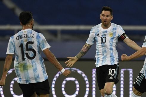 Klasemen Grup B Copa America 2021 - Argentina Apes, Paraguay di Puncak