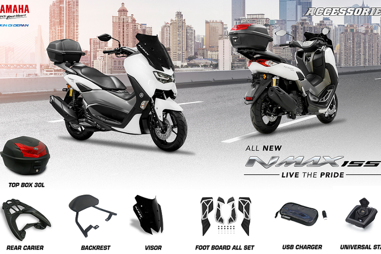 Yamaha Genuine Accessories buat Nmax 