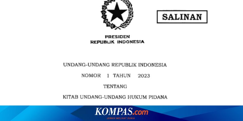 Aturan Penghinaan Presiden dalam KUHP Baru, dari Denda hingga Hukuman Penjara