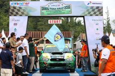 Bangkitkan Sport Tourism dan UMKM, Toba Pulp Lestari Dukung Danau Toba Rally 2022