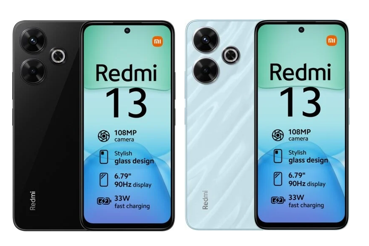 Bocoran spesifikasi Redmi 13. Ponsel ini konon dibekali layar 6,79 inci, kamera selfie 13 MP, chipset Helio G99 Ultra, baterai 5.030 mAh, fast charging 33 watt.