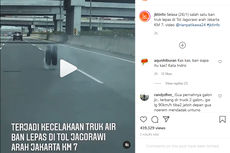 Roda Truk Copot di Jalan Tol, Ini Bahaya yang Sulit Diantisipasi