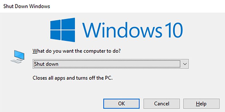 Cara Mematikan Laptop Windows 10 Tanpa Touchpad dan Mouse