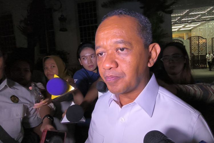 Ketua Umum Partai Golkar Bahlil Lahadalia di Istana, Jakarta, Kamis (4/9/2025).