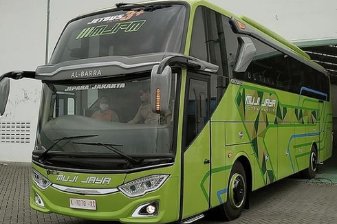 Bus Baru PO Muji Jaya Putra Mandiri Pakai Kursi Spesial