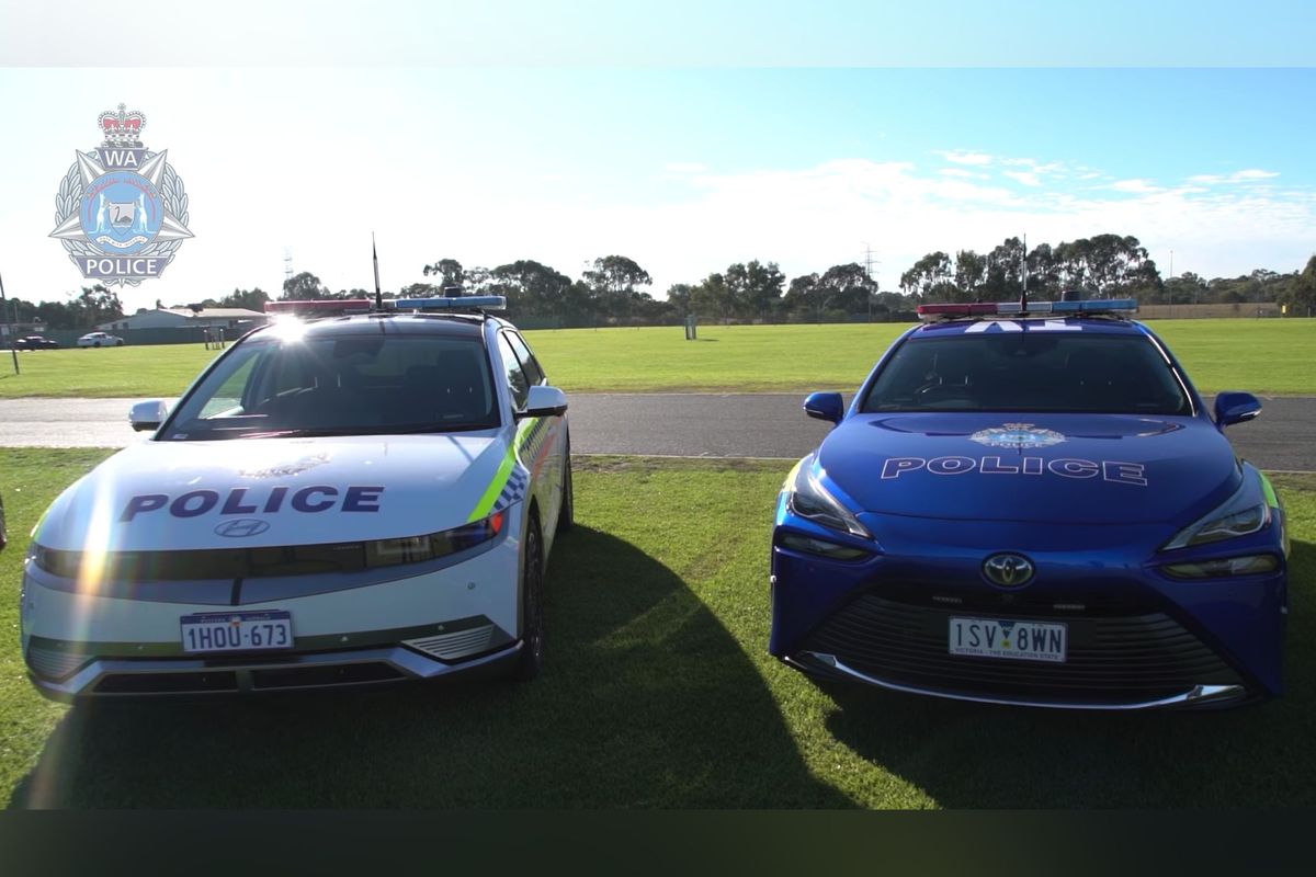 Mobil polisi di Australia Barat pakai Hyundai Ioniq 5 dan Toyota Mirai