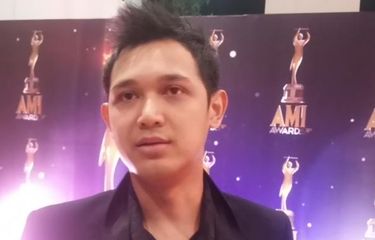 Bondan Prakoso diabadikan saat menghadiri malam puncak Anugerah Musik Indonesia (AMI) Awards 2015 di Econvention Ancol, Selasa (22/9/2015) malam.