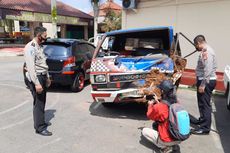 Kecelakaan Maut, Penumpang Bergelimpangan dan Anjing Berhamburan