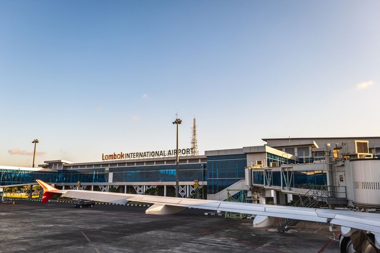 Bandara Internasional Lombok, (30/8/2023).