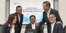 Terus Melaju, Bank Mandiri Gapai Laba Bersih Rp 55,1 Triliun pada 2023