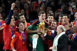 Saat Real Madrid-Barcelona Bersama Antar Spanyol Juara Piala Dunia 2010