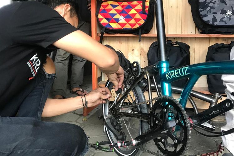 Sepeda Kreuz buatan tangan asal Bandung