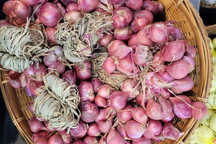 Ilustrasi bawang merah