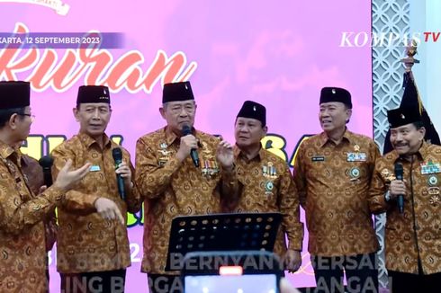 Akrabnya Prabowo dan SBY di HUT ke-64 Pepabri, Nyanyi Bareng dan Bergandengan Tangan