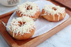 Cara Membuat Donat Keju dengan Isian Buttercream