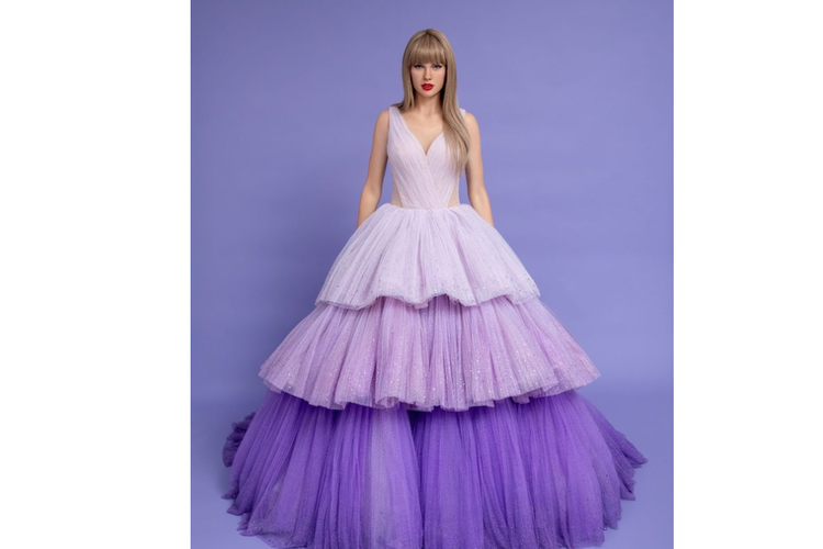 Busana Taylor Swift yang dijadikan patung oleh Madame Tussauds