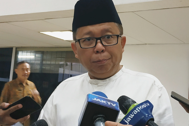 Sekretaris Jenderal PPP Arsul Sani di Kompleks Parlemen, Senayan, Jakarta, Jumat (31/1/2020).