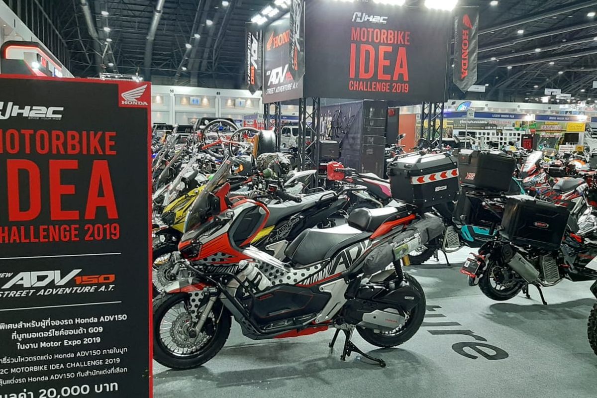 Kontes modifikasi Honda ADV 150 di Thailand International Motor Expo 2019