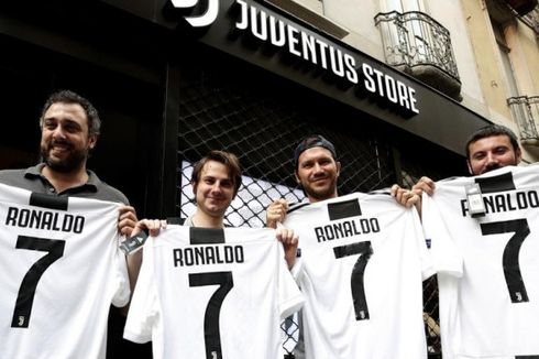 Ronaldo Datang, Juventus Raup Untung Rp 923 Miliar dalam 24 Jam