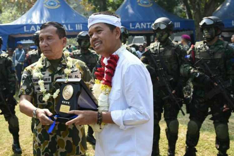 Asisten Potensi Maritim (Aspotmar) Tommy Basari Natanegara, hadir mewakili Kepala Satuan Angkatan Laut (KSAL)  Ade Supandi. Bupati Purwakarta Dedi Mulyadi pun hadir dalam acara tersebut.