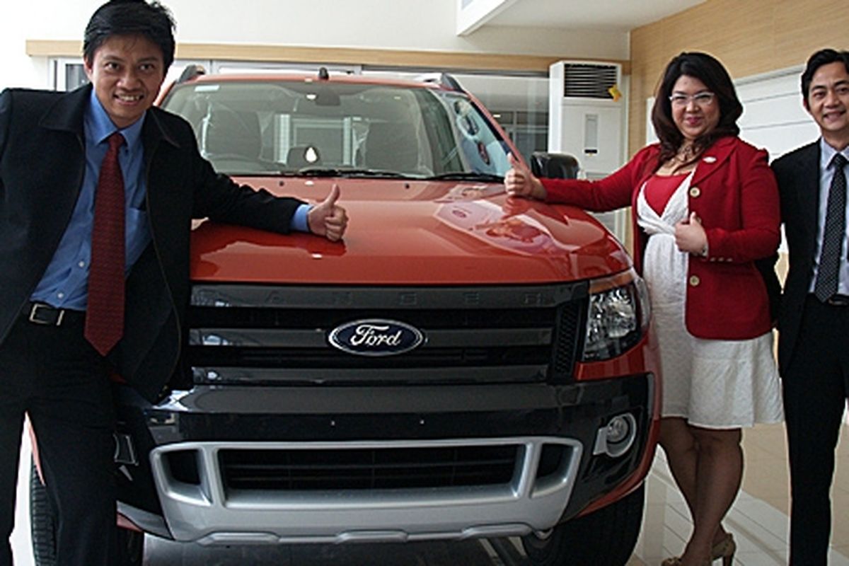 All-New Ranger yang akan diluncurkan Ford tahun ini. Kika: Bagus Susanto, Lea Kartika Indra dan Gumgum Prijadi
