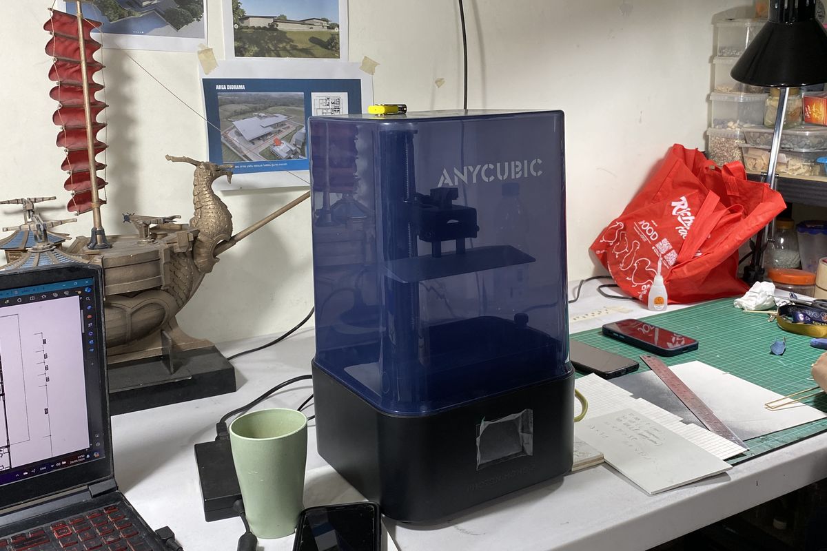 Mesin printer 3d resin diorama artberuang