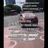 Pengemudi Mercy yang Videonya Viral Halangi Mobil Damkar Minta Maaf, Ngaku Panik Dengar Sirine