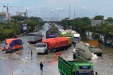 4 Kecamatan di Semarang Masih Terendam Banjir, Jalan Raya Kaligawe Sudah Bisa Dilalui Truk Besar