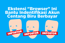 INFOGRAFIK: Ekstensi "Browser" untuk Identifikasi Akun Centang Biru di Twitter